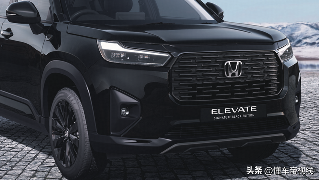 新车 | 约13万元起，本田ELEVATE黑色版正式发布，外观黑化/小型SUV