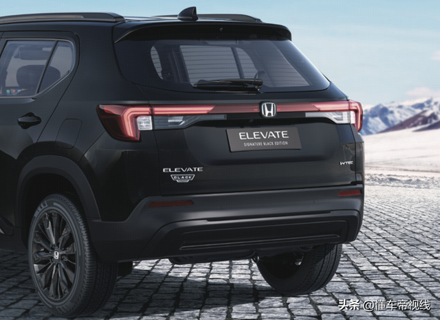 新车 | 约13万元起，本田ELEVATE黑色版正式发布，外观黑化/小型SUV