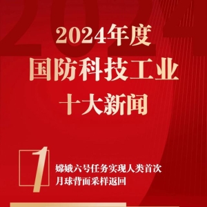 2024年度国防科技工业十大新闻揭晓