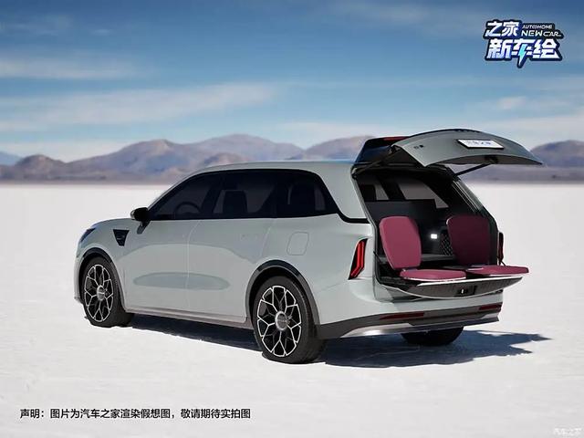 吉利汽车 30英寸6K大屏，2块！256色氛围灯，不愧是旗舰级六座SUV