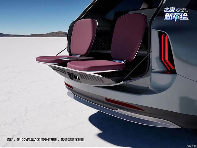 吉利汽车 30英寸6K大屏，2块！256色氛围灯，不愧是旗舰级六座SUV