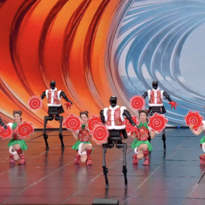 非遗春晚中的黑科技：机器人跳舞、舞台秒变油画、eVTOL已来