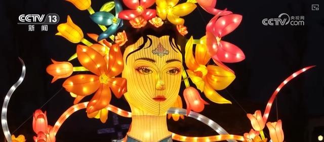 “科技+传统文化”打造花灯盛宴 流光溢彩闹新春