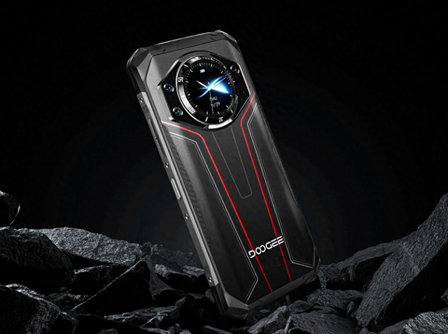 国产Doogee S119三防手机发布：10200mAh电池，后置“手表屏”