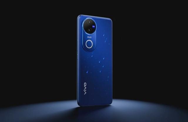 蓝色版本vivo V50 5G手机真机照片曝光