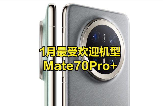 麒麟9020+红枫影像，华为8499元的新机，成为1月份最受欢迎的手机