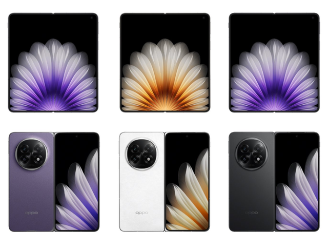 OPPO Find N5渲染图曝光，今年有四款大折叠手机