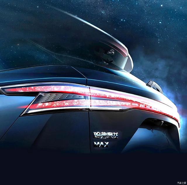 哈弗枭龙MAX 闪钻尾灯悬浮车顶，“丁达尔之光”点阵大灯，心动了
