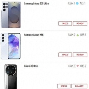 热门手机排行榜 三星S24 Ultra蝉联冠军 小米15 Ultra第三位