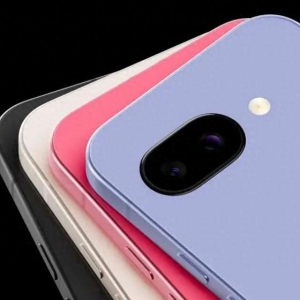 谷歌Pixel 9a手机大量官图曝光：黑白粉紫四款配色，背部接近纯平