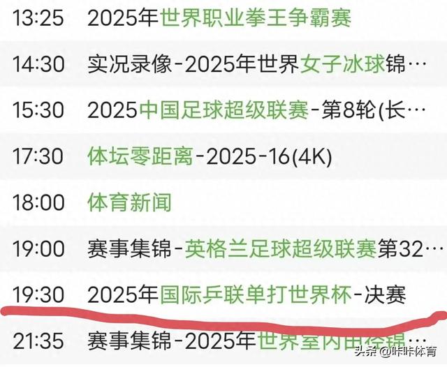 德甲战报！4月20日今晚19：30央视5套CCTV5、CCTV5+直播节目预告