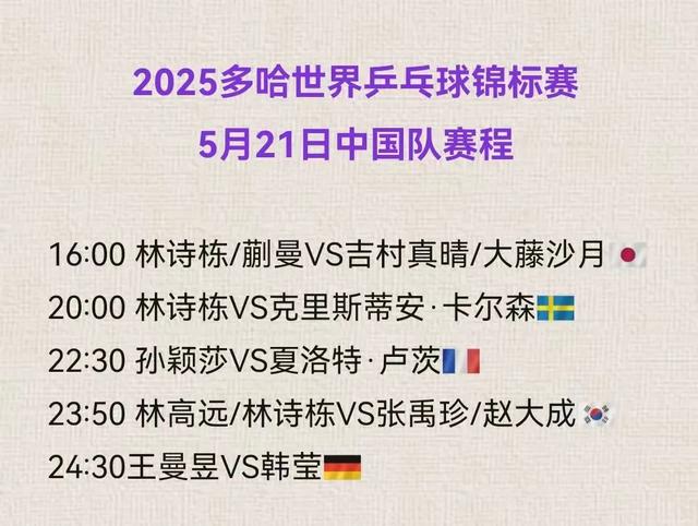 今晚中央五套乒乓球直播表:CCTV5、CCTV5+节目表，央视直播附赛程
